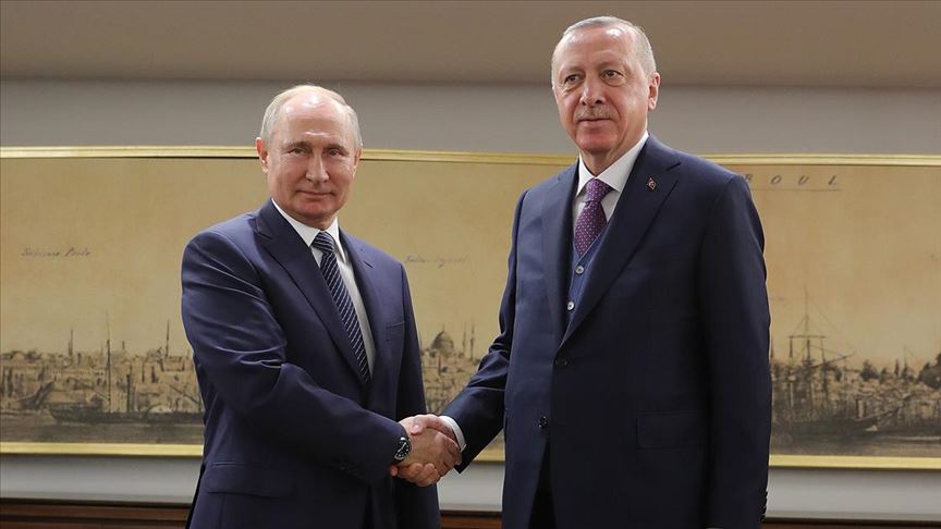 Erdoğan ve Putin'den Libya'da taraflara ateşkes çağrısı