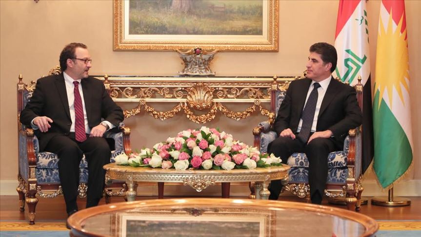 نێچیرڤان بارزانی لەگەڵ یاریدەدەری وەزیری دەرەوەی ئەمریکا کۆبوویەوە