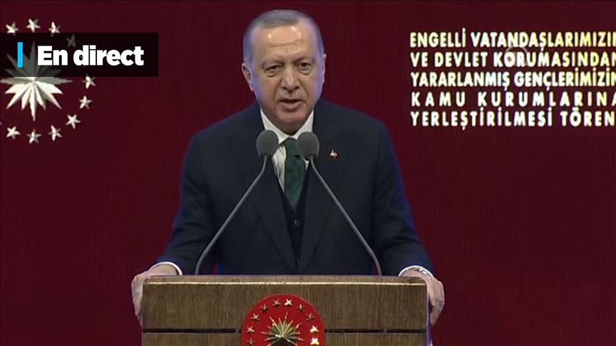 En direct : Discours du président Erdogan