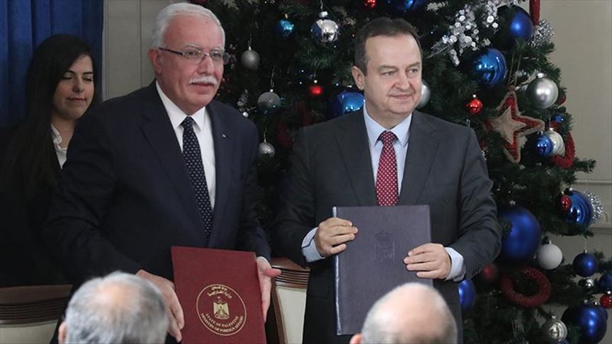 Serbia, Palestine sign security cooperation
