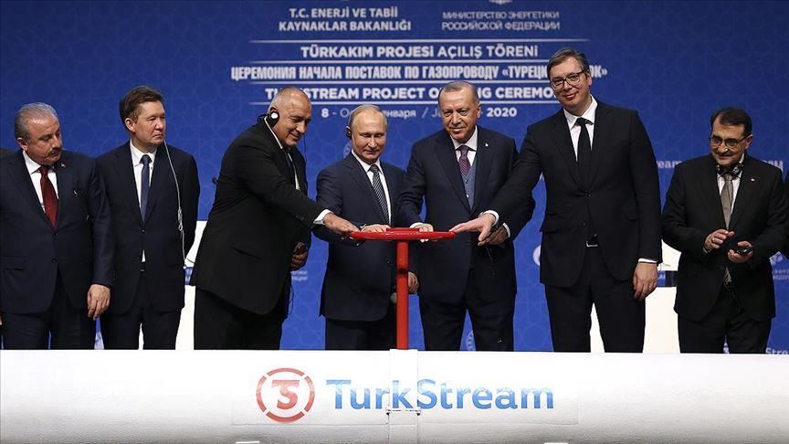 "TurkStream", le gazoduc inauguré par Erdogan et Poutine, alimentera aussi l'Europe