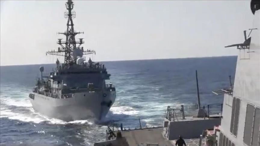 Marine américaine : "Un navire de guerre russe presque entré en collision avec notre destroyer" (Lead)
