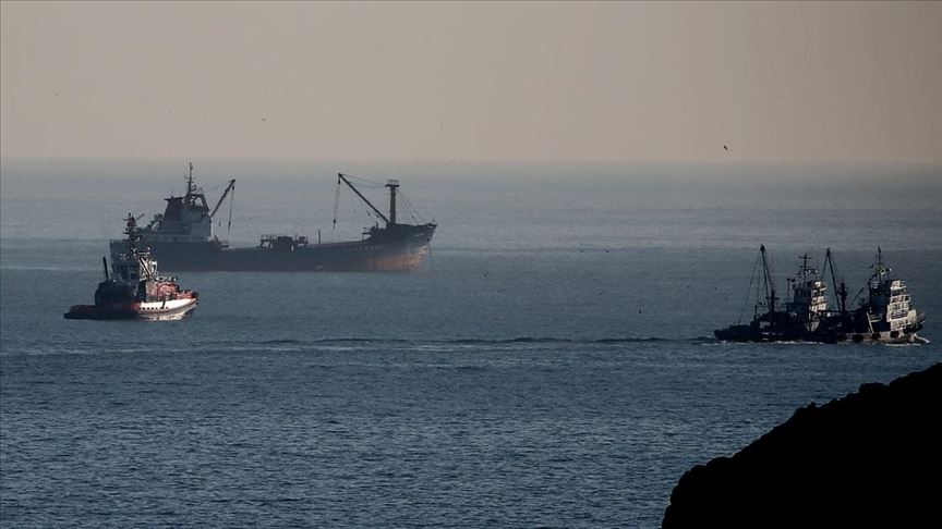 Kilyos açıklarında tanker ile balıkçı teknesi çarpıştı