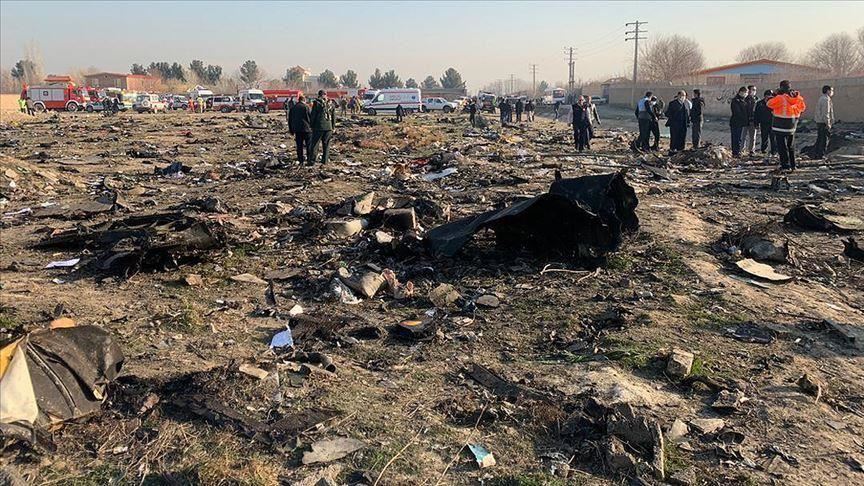 Ukraine examines missile case in Tehran plane crash