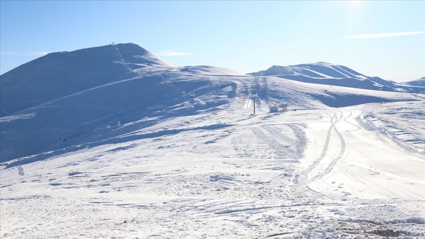 'Batı Karadeniz'in en uzun kayak pisti' açılışa hazır