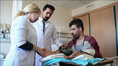 Turkey: Double-arm transplant recipient discharged