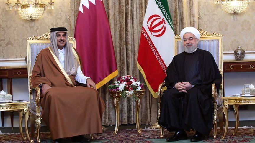 أمير قطر: اتفقت وروحاني على الحوار كحل وحيد لأزمات المنطقة