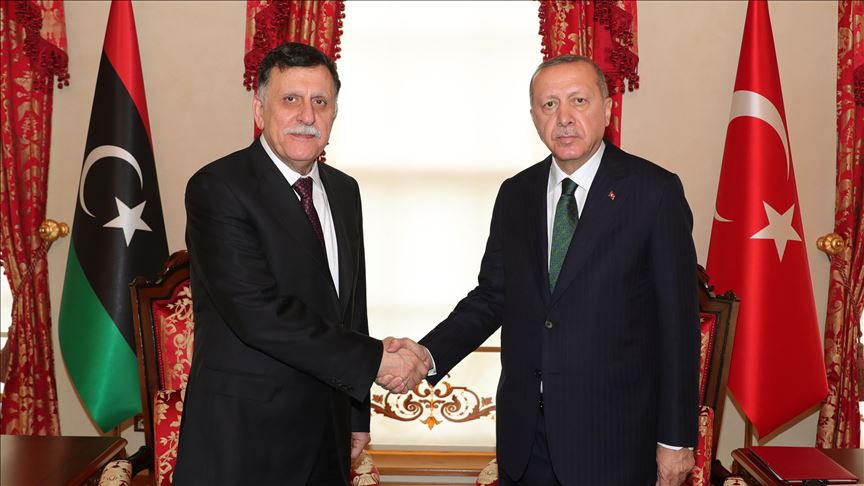 Эрдоган и Сарадж обсуждают в Стамбуле Ливию