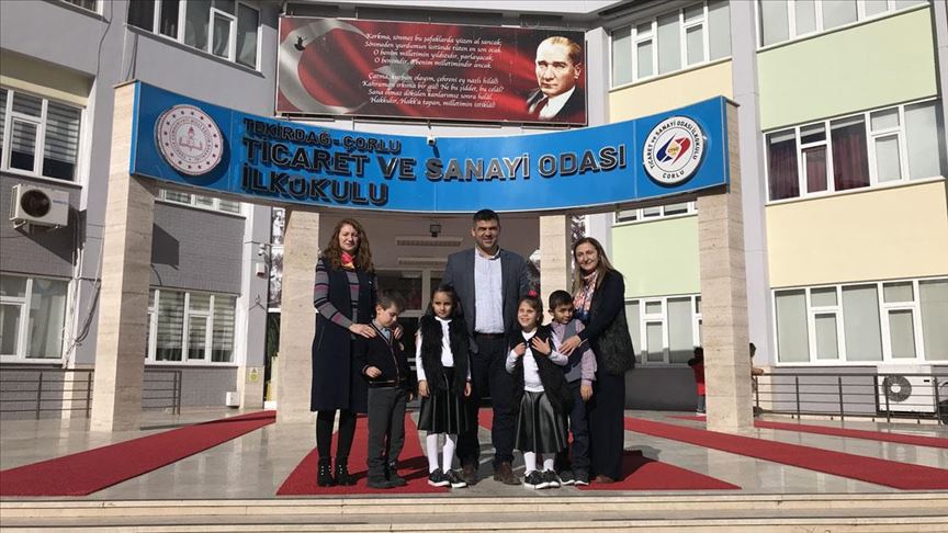 Cumhurbaşkanı Erdoğan'ın kabul ettiği engelli öğrencilerin sevinci 