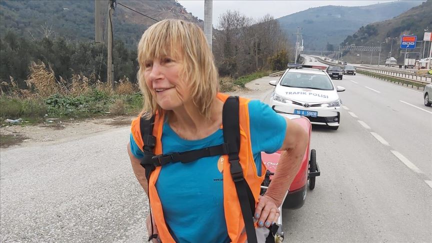Turkey: Runner for charity makes mark on way to Nepal