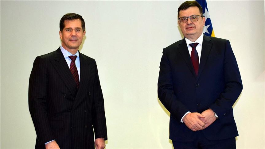 Sastanak Tegeltija-Nelson: Neophodno usvojiti budžet institucija BiH za 2020. godinu