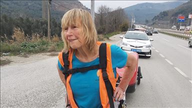 Turkey: Runner for charity makes mark on way to Nepal
