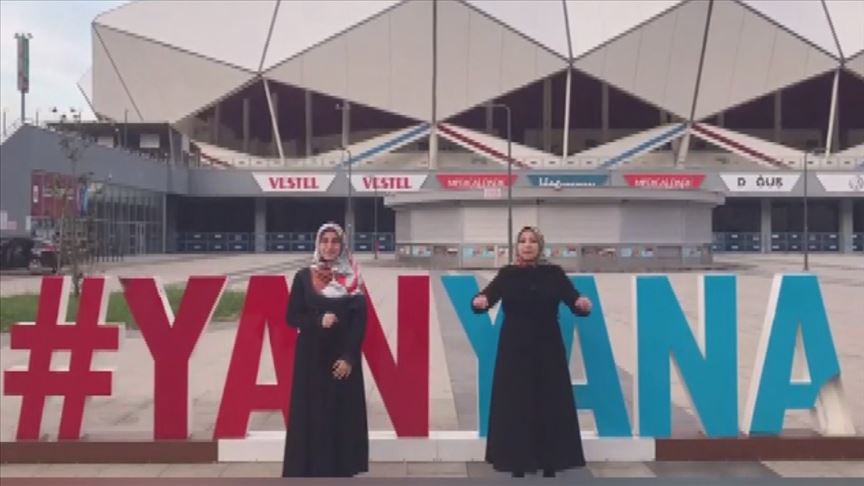 Üniversite öğrencileri, işaret diliyle Trabzonspor Marşı klibi hazırladı