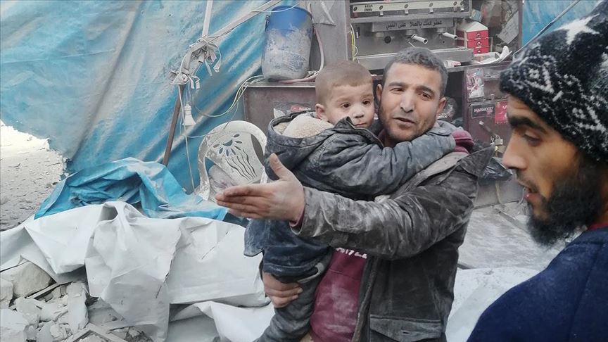 Esed rejimi ve Rusya ateşkese rağmen İdlib'de hava saldırılarına başladı: 15 ölü