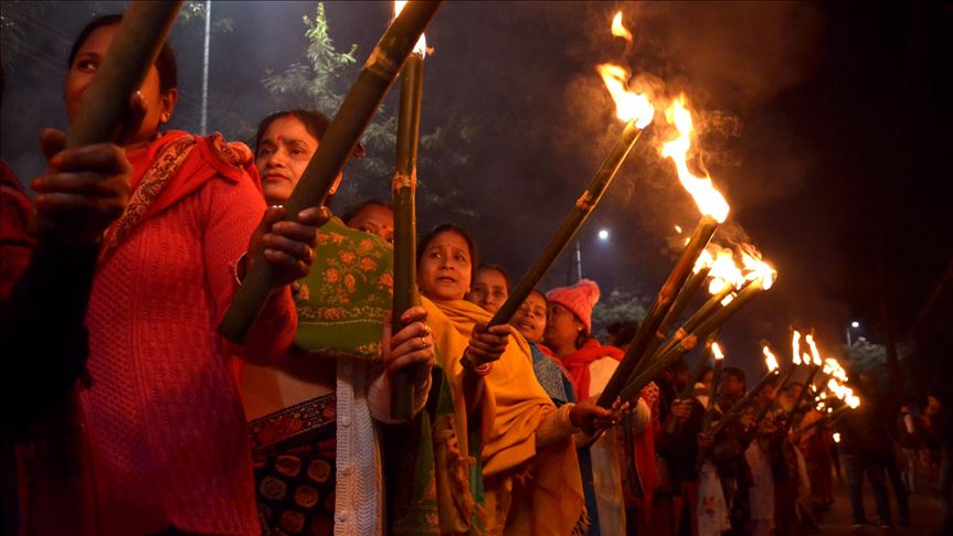 India: 5.000 personas llevan tres días manifestándose en contra de la nueva ley de ciudadanía