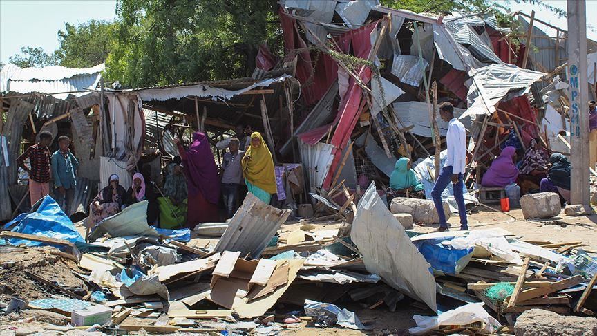 Somalia: 13 die at displaced persons camp in Mogadishu - Anadolu Agency