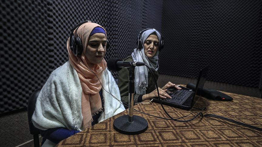 Radyo Şems Gazze'de engellilerin sesi oldu