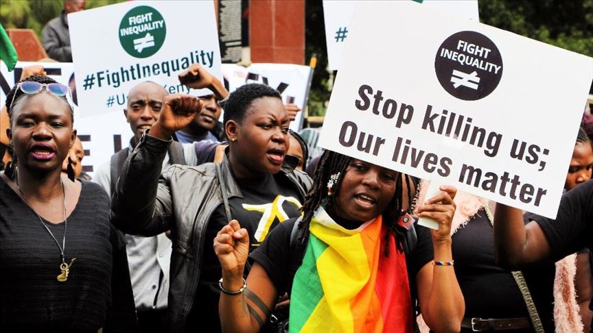 Kenyans hold protest against inequality