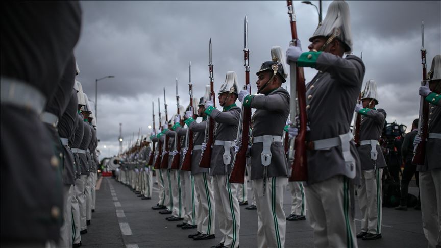Duque rindió homenaje a los 22 cadetes asesinados en atentado en Bogotá hace un año