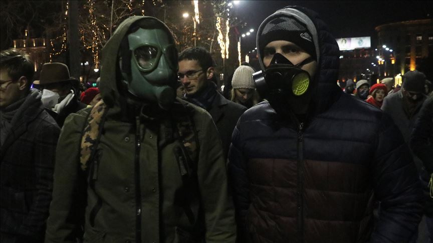 Sa protesta u Beogradu okupljeni građani zatražili konkretne mere protiv zagađenja vazduha