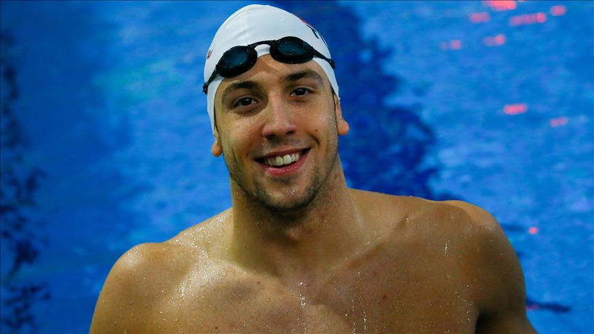 Medal-winning athlete sticks to swimming against all odds