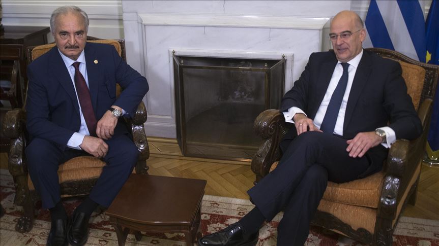 Libyan renegade commander Haftar visits Greece