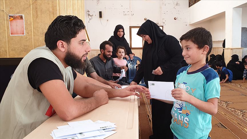 Ihh Den Idlib De 5 Bin Yetim Icin Nakdi Yardim