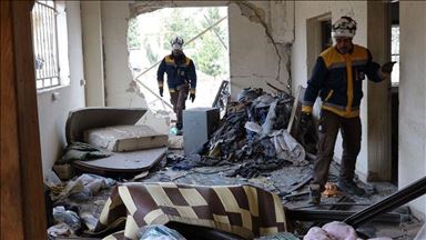 Russian air strikes kill 4 civilians in Idlib, Syria