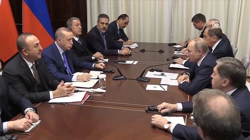 Erdogan Putin Meeting Ahead Of Berlin Conference On Libya