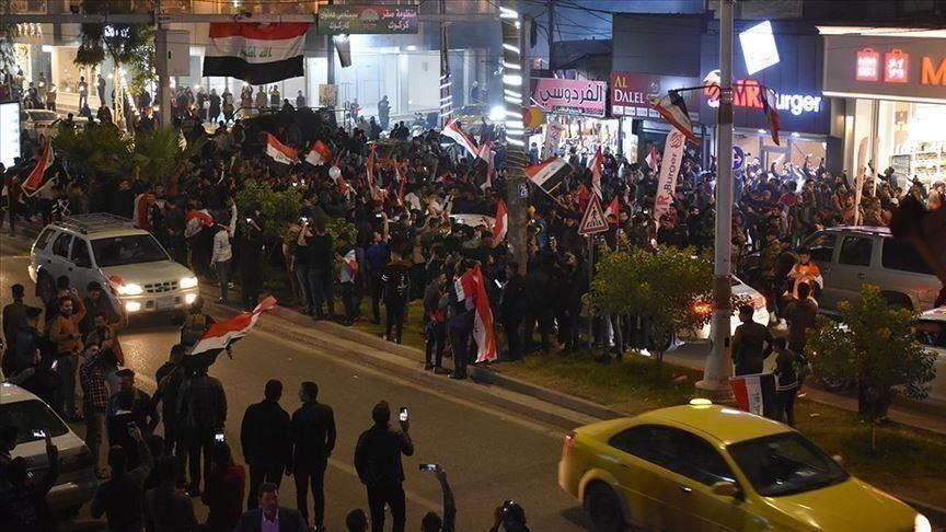 ارتفاع إصابات المتظاهرين وسط بغداد إلى 27