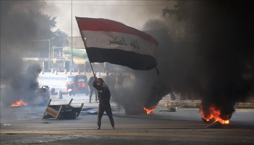 تداوم درگیری میان نیروهای امنیتی و معترضان در عراق