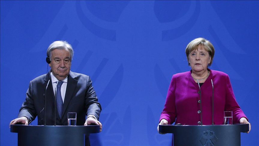 Merkel-Guterres: Dakordohen hapat për armëpushim në Libi