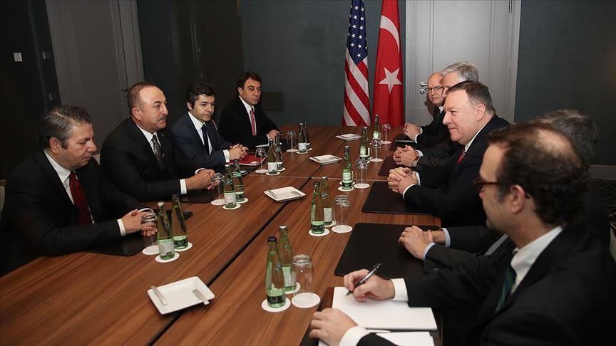 Çavuşoglu û hemtayê wî yê Amerîkî Pompeo hatin bal hevdu