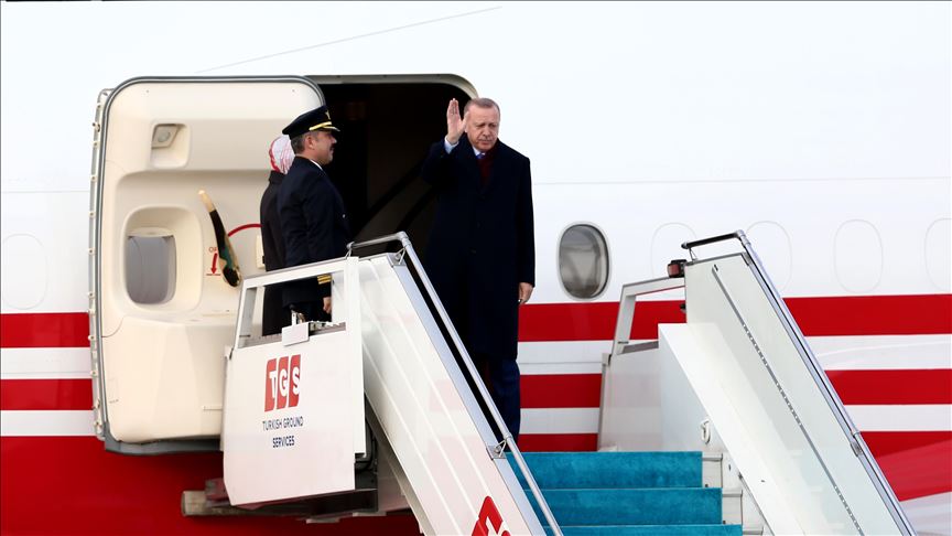 Президент Турции отбыл в Германию