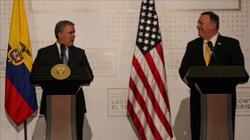 Mike Pompeo aplaude respuesta del Gobierno de Colombia ante las protestas sociales