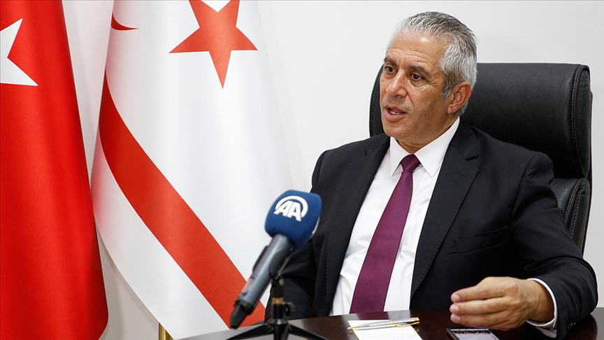 KKTC Enerji Bakanı Taçoy: Ada'da korsan bir devlet varsa o da Rum liderliğidir