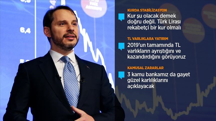 Bakan Albayrak: 2019'u pozitif bir büyümeyle geride bırakacağız