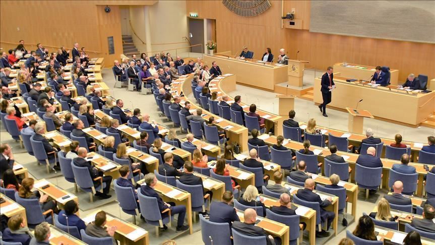 švédsky parlament