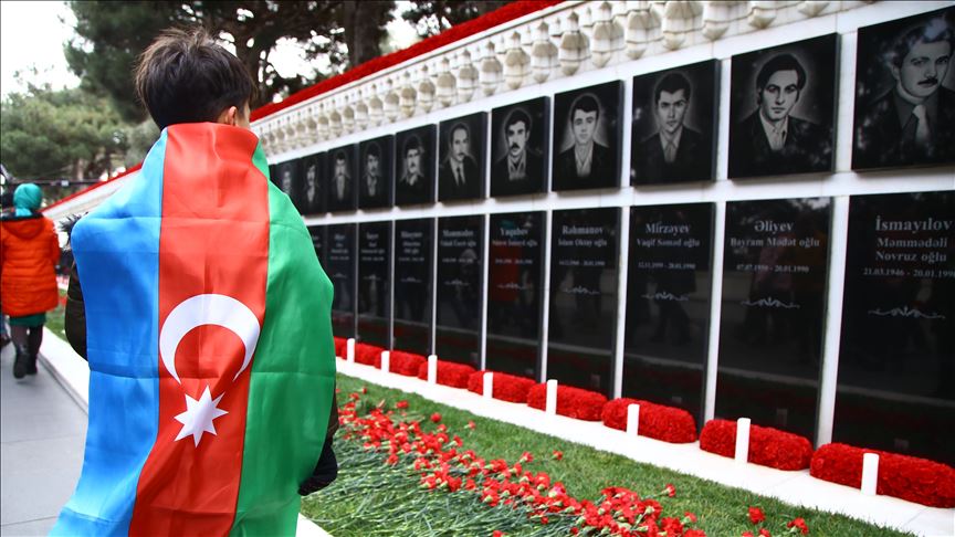 Azerbaiyán conmemora a las víctimas del "enero negro"