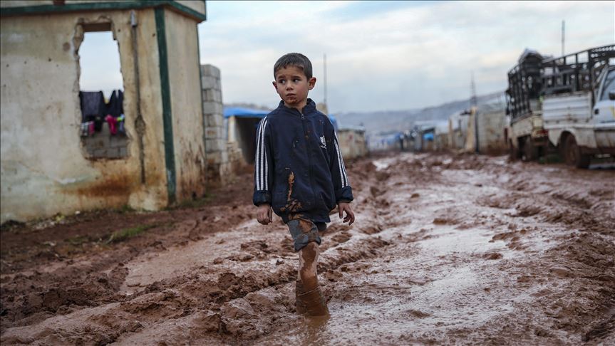 شرایط بحرانی اردوگاه‌‌ آوارگان ادلب
