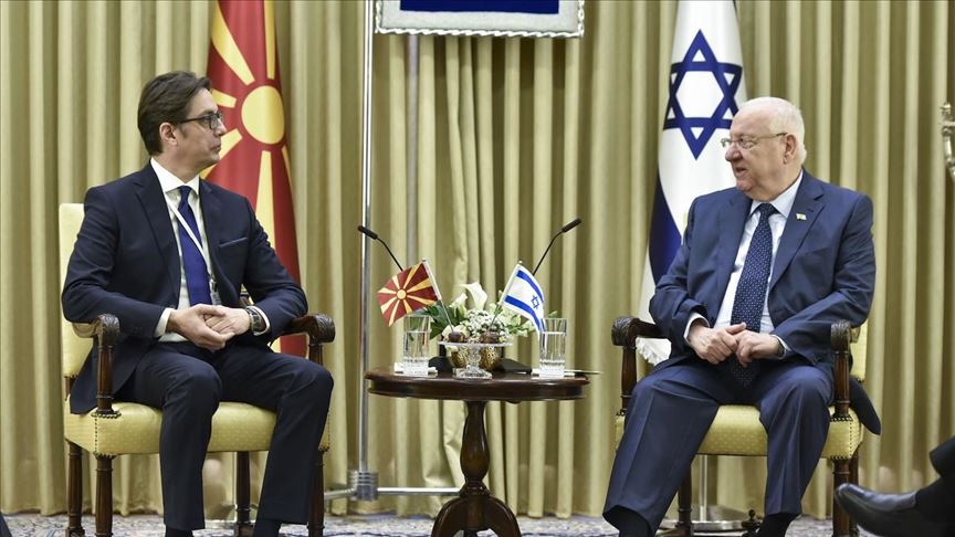 Пендаровски се состана со израелскиот претседател Реувен Ривлин