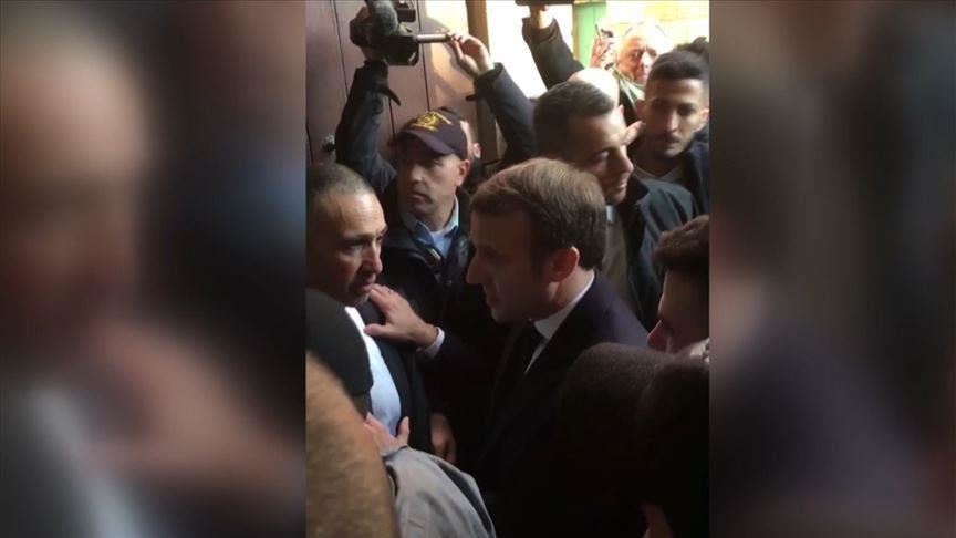 Macron berdebat dengan polisi Israel dalam kunjungan ke Gereja St Anne Yerusalem