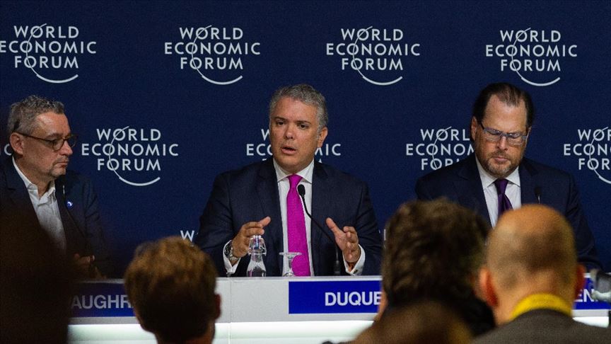 Presidente Duque se reúne con inversionistas internacionales en Davos