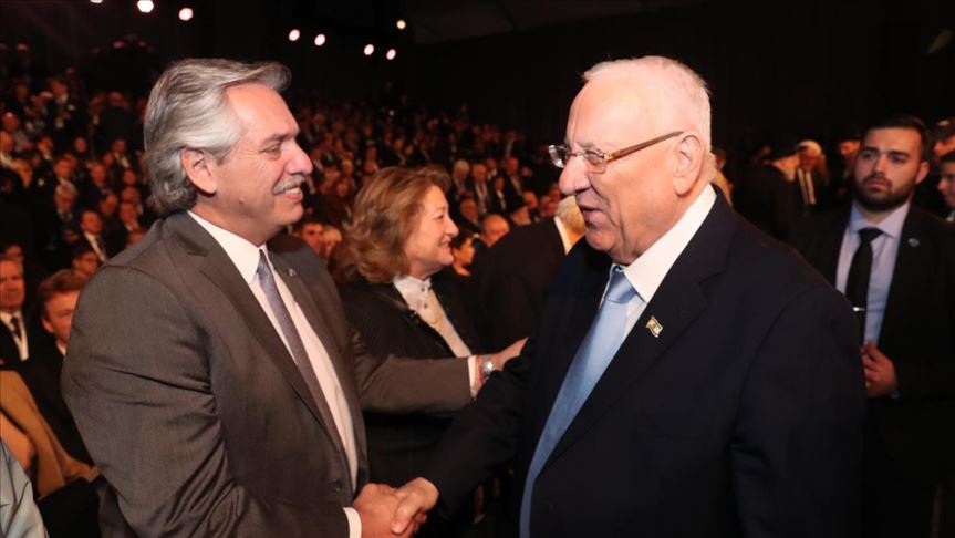 Alberto Fernández participó en foro sobre el holocausto en Jerusalén