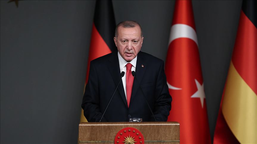 Erdogan : “La Turquie et l'Allemagne ont porté le fardeau de l'immigration en Europe”