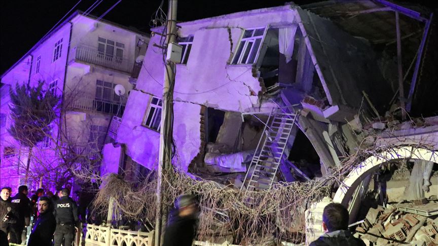 AFAD: Si pasojë e tërmetit në Elazig humbën jetën 6 persona