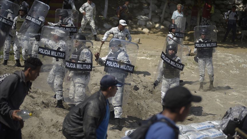 ONU le pide a México que “no use la fuerza” contra la caravana migrante