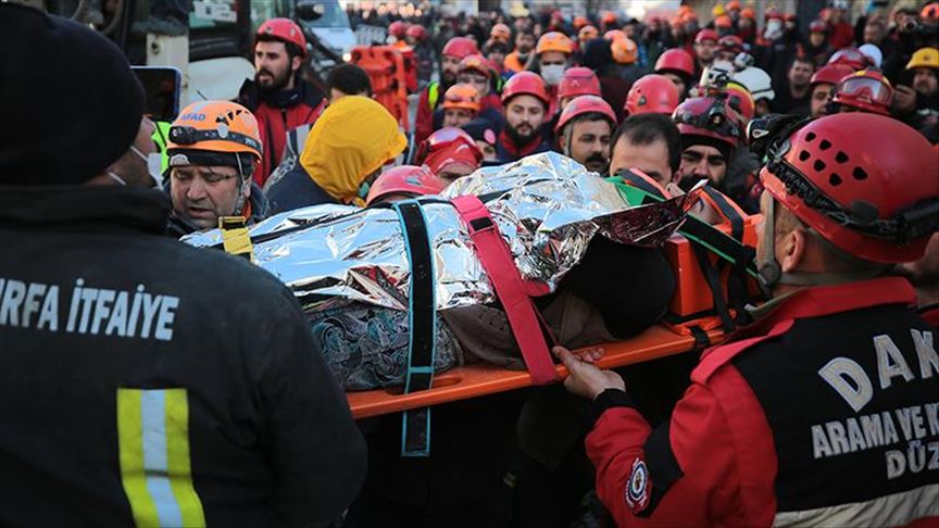 Woman rescued 17 hours after deadly quake in Turkey