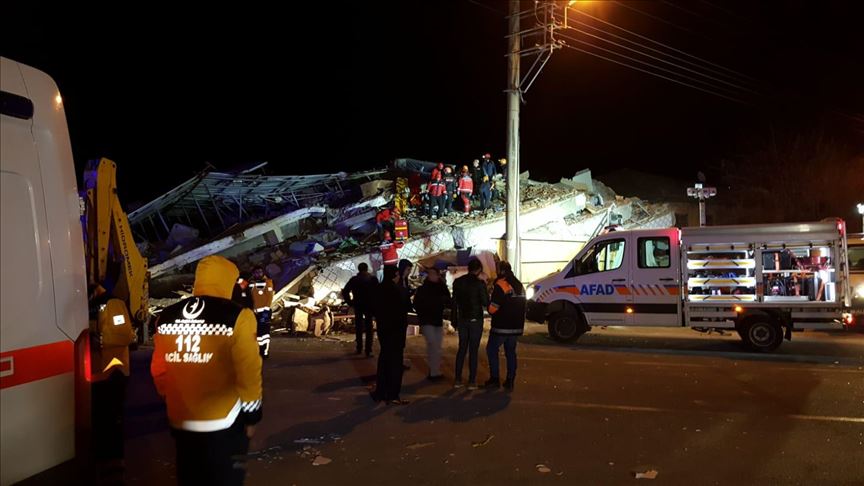 Death Toll Rises In Eastern Turkey Earthquake