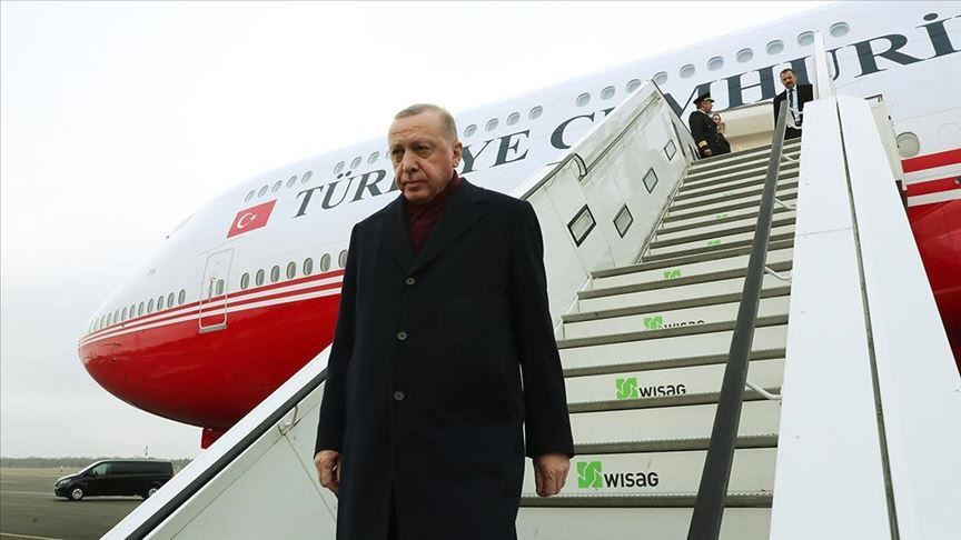 Erdogan arrives in quake-hit eastern Turkish province